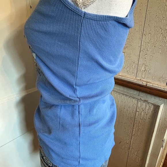 Harley-Davidson Blue Graphic Tank Top - Picture 5 of 9